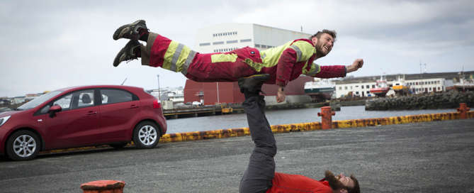 Heureux évènement pour tout l'équipage à bord