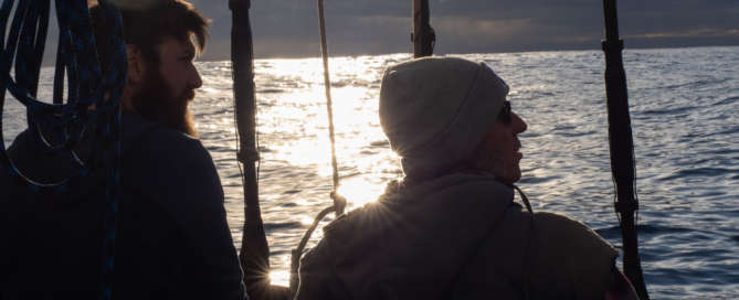 Pere et Michael observation de baleines fondation pacifique