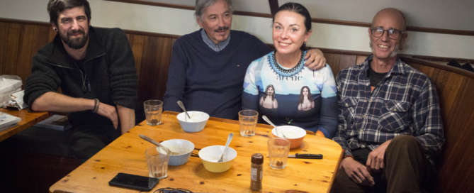 Galya Morrell et Ole Jorgen Hammeken à bord