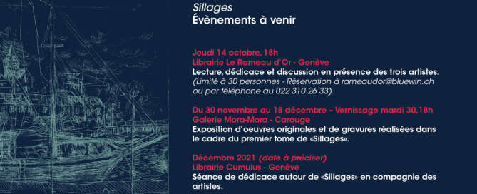 Agenda automne 2021 - Sillages